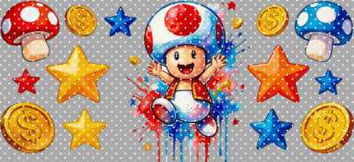 16oz Cartoon-T  3971